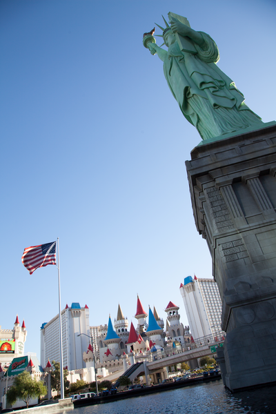 Foto vom Strip in Las Vegas zur DSE 2015